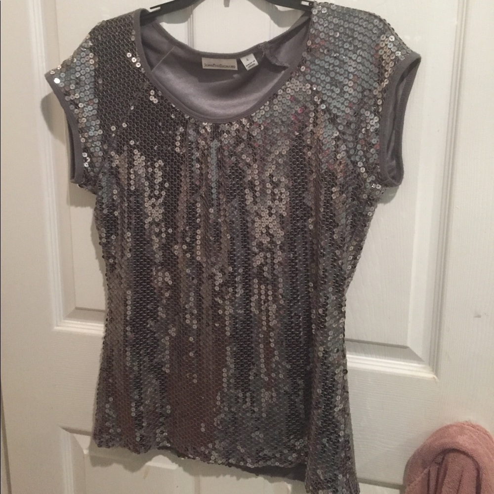 Sequined top