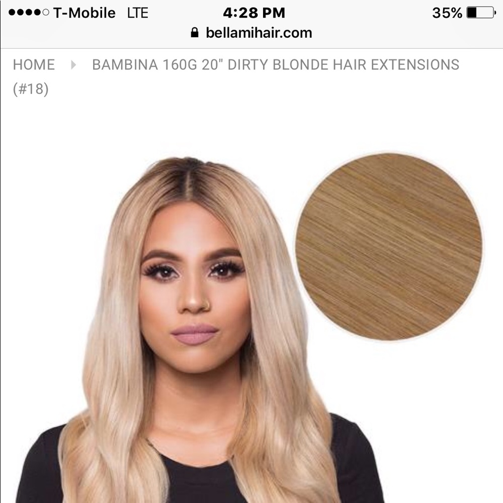 BRAND NEW Bellami Clip Hair Extensions (Bundle)
