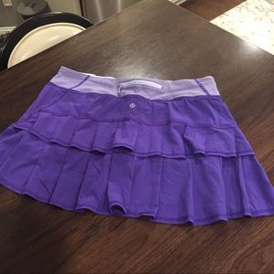 Lululemon 10 Tall tennis skirt