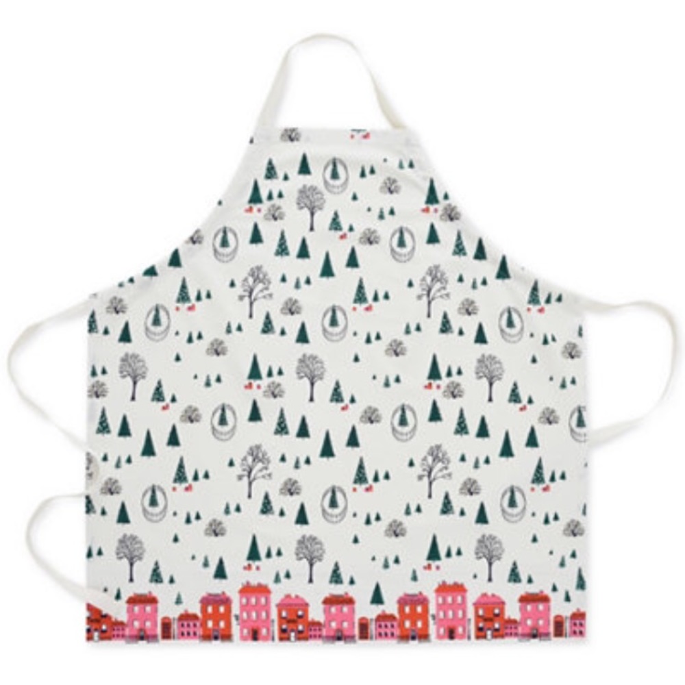 LAST DAY TO PURCHASE Kate ♠️ Holiday Village Apron - Picture 6 of 7