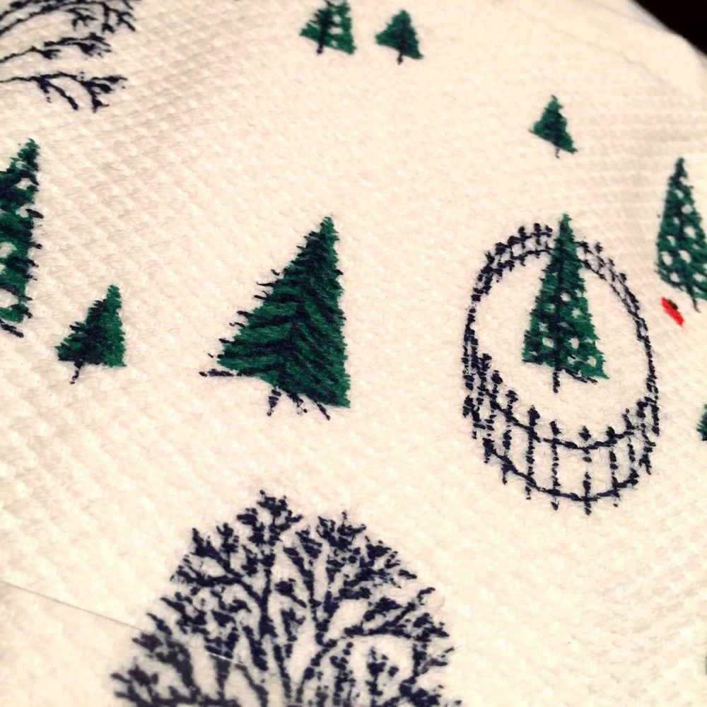 LAST DAY TO PURCHASE Kate ♠️ Holiday Village Apron - Picture 4 of 7