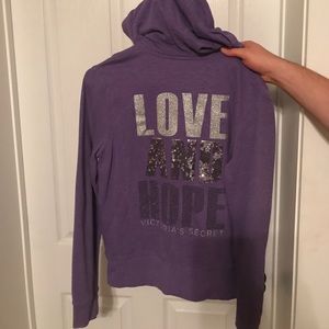 Victoria’s Secret Zip-up sweatshirt
