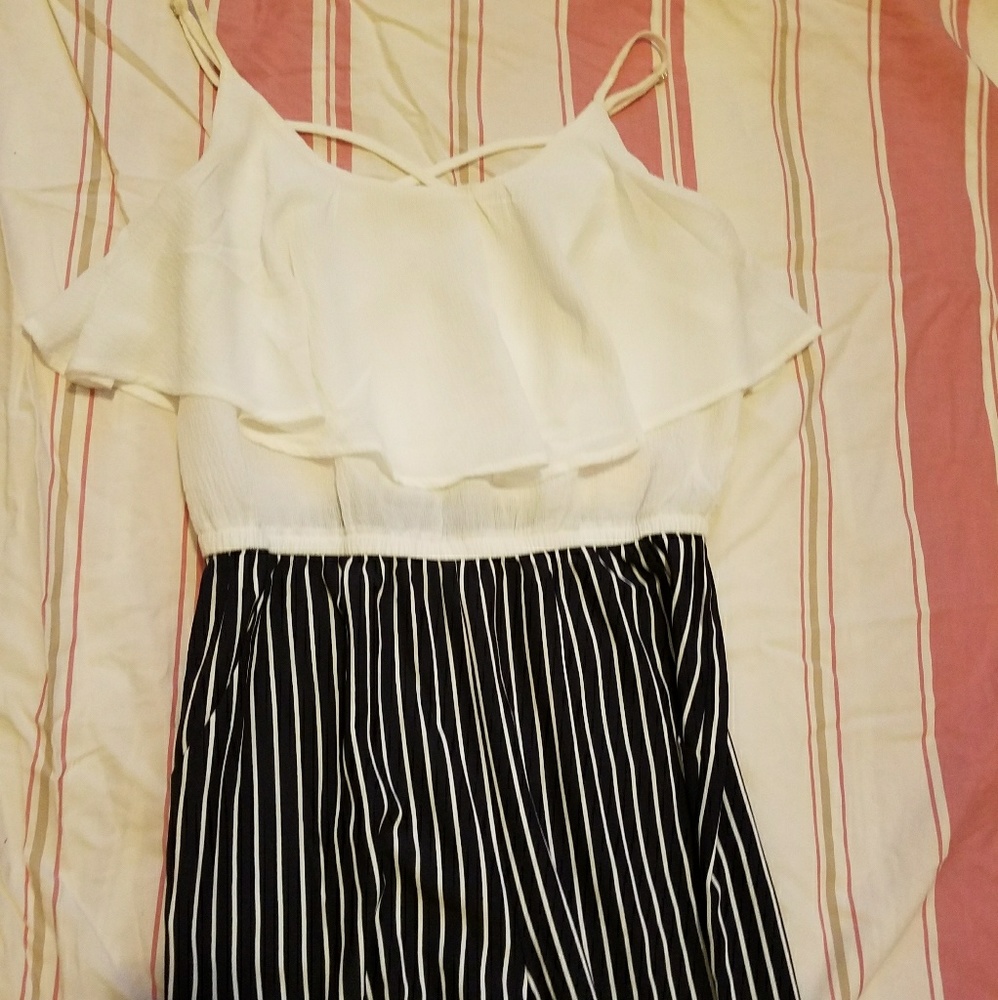 One piece jumpsuit pant suit