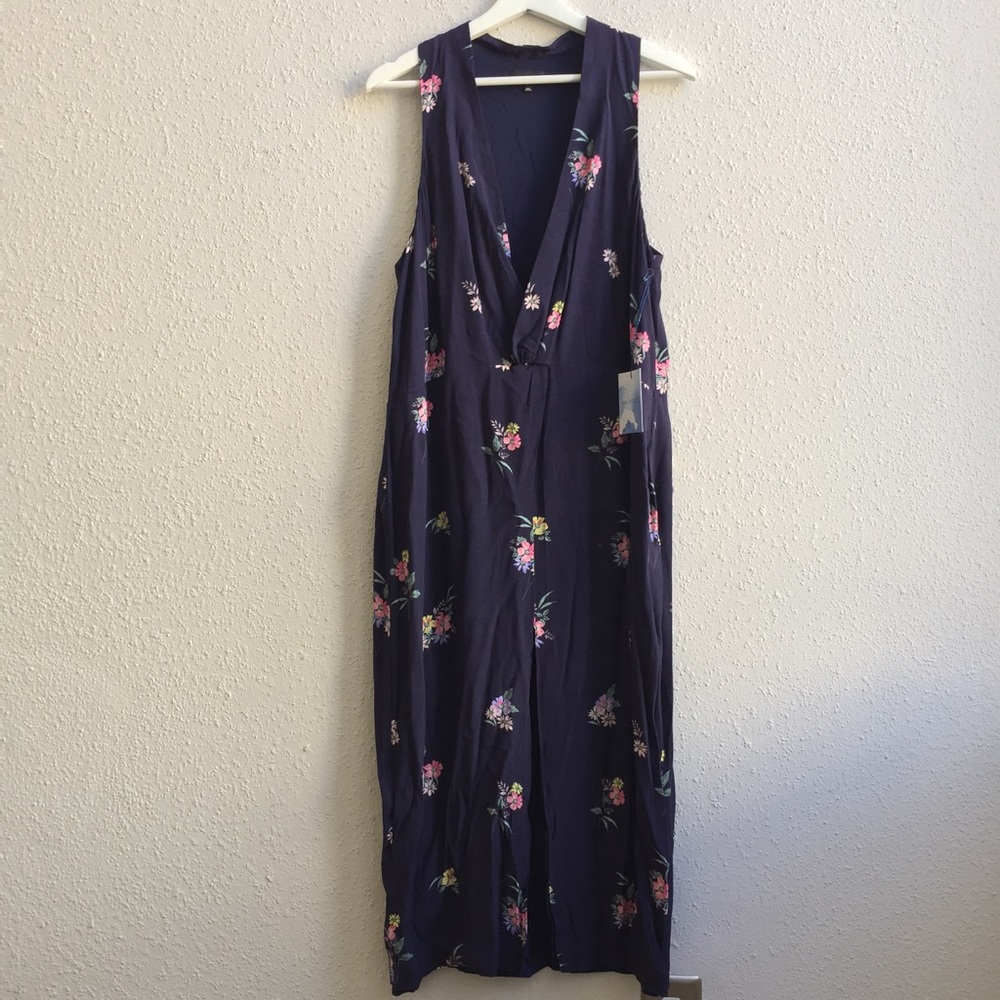 Majorelle Twist Front COPACABANA Floral Midi Dress - Picture 3 of 8