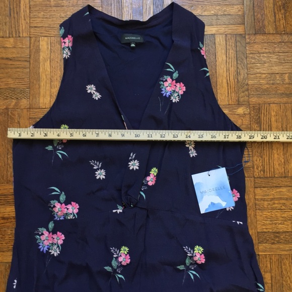 Majorelle Twist Front COPACABANA Floral Midi Dress - Picture 6 of 8