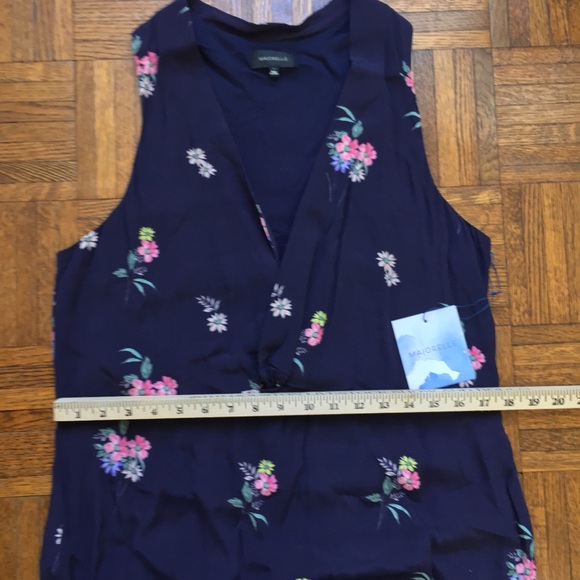 Majorelle Twist Front COPACABANA Floral Midi Dress - Picture 7 of 8