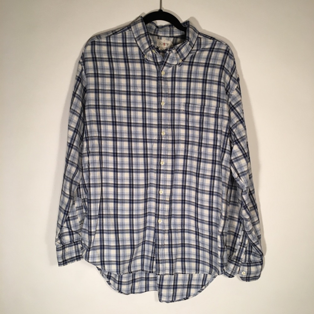 Vintage J.Crew Plaid Cotton Shirt