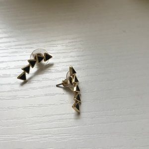 Ear climber studs