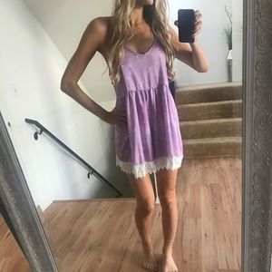 Sabo skirt purple romper