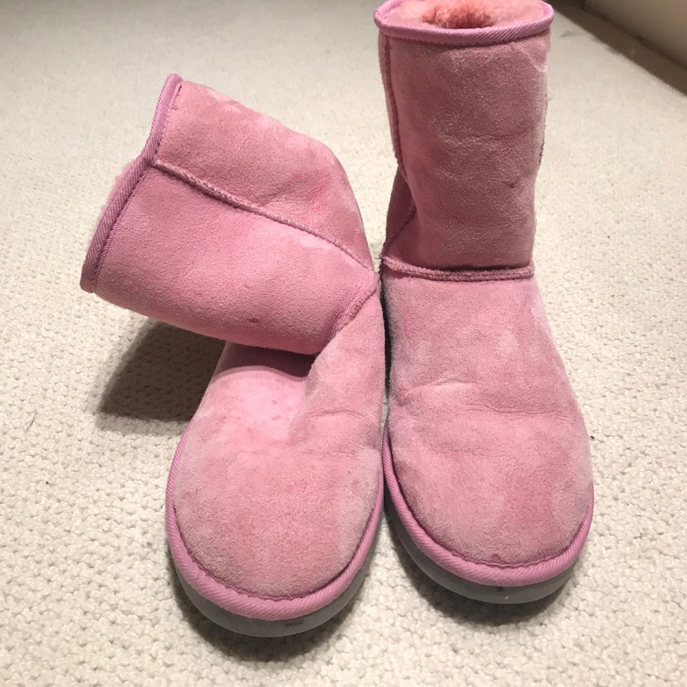 Pink ugg boots