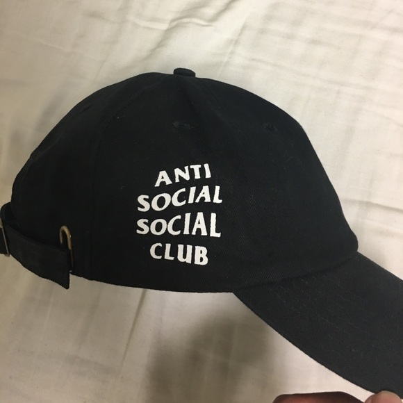 Anti Social Social Club Other - ASSC Black Dad Cap