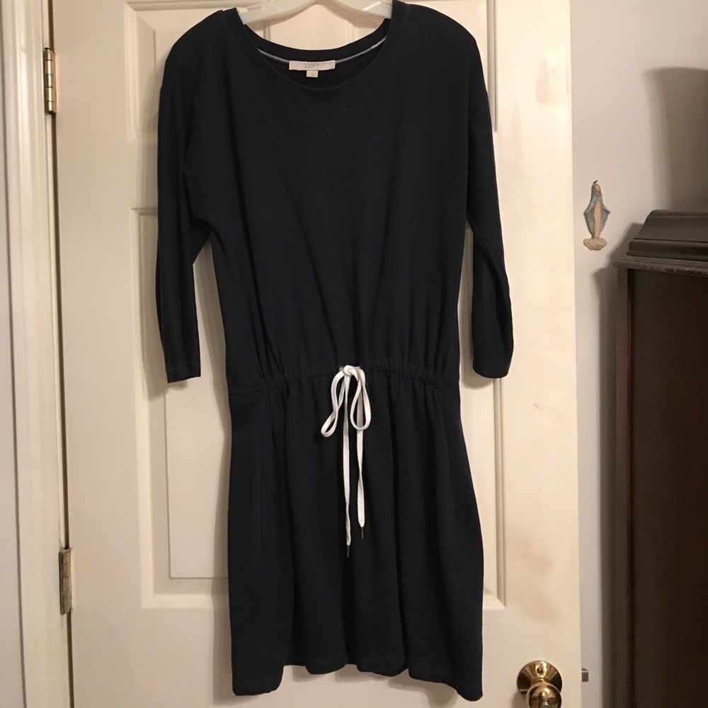 Navy blue dress