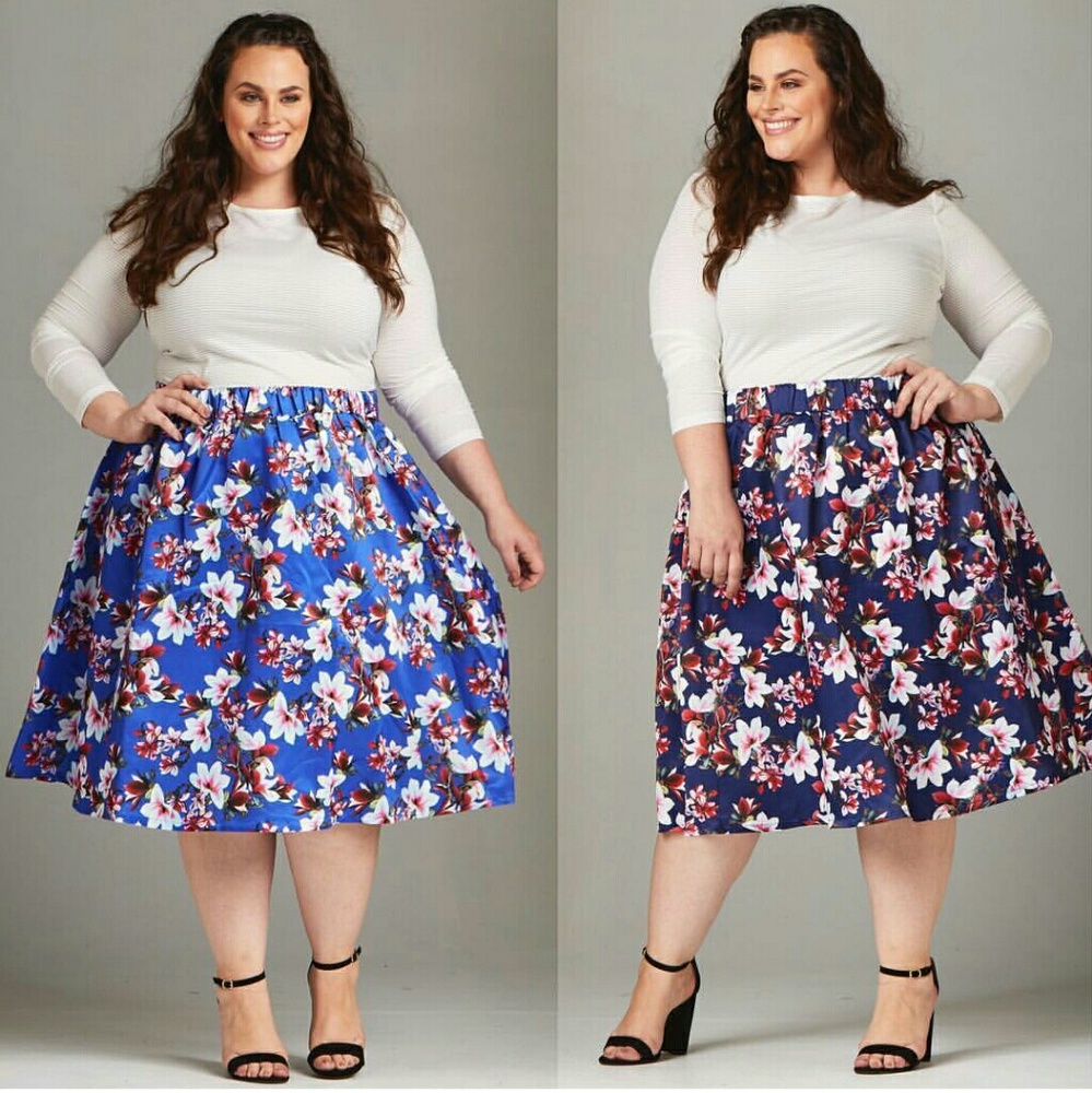 🎄SPECIAL! Gorgeous Plus Size Midi Skirt🎄