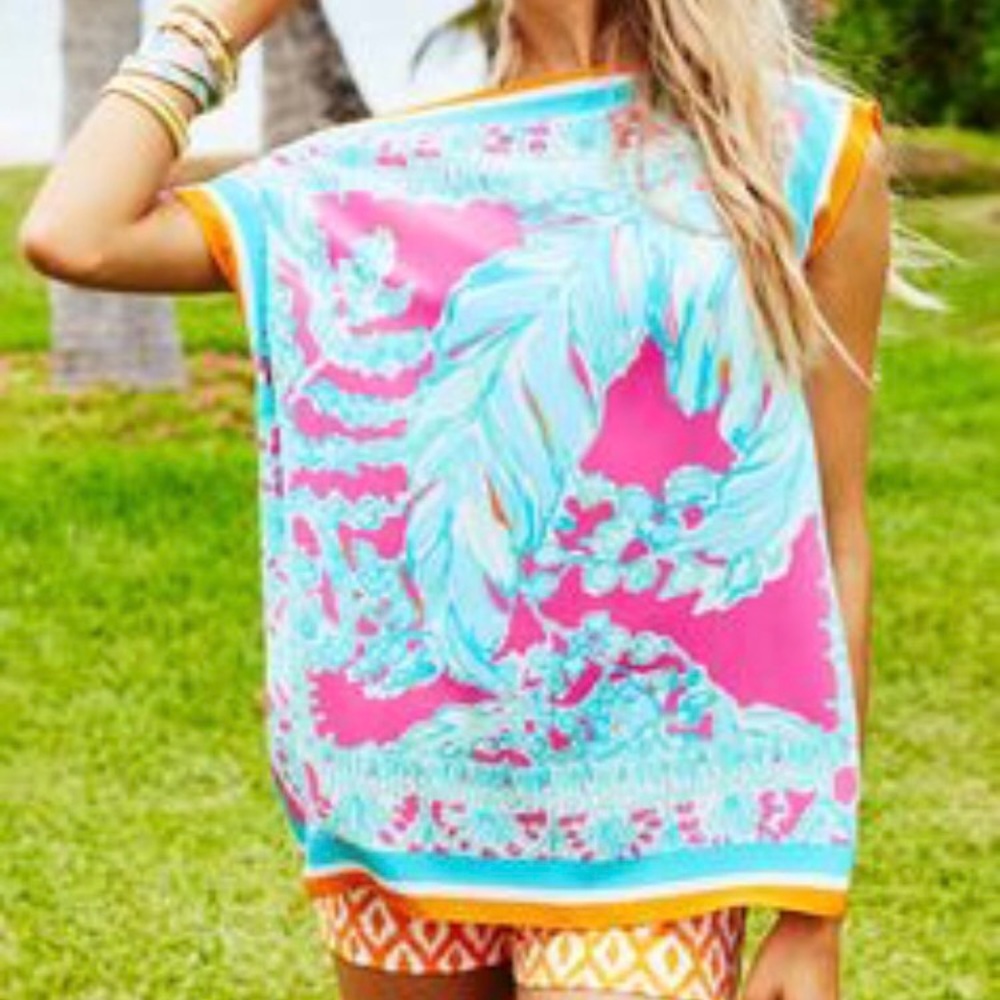 Julia caftan top lilly Pulitzer xs/s