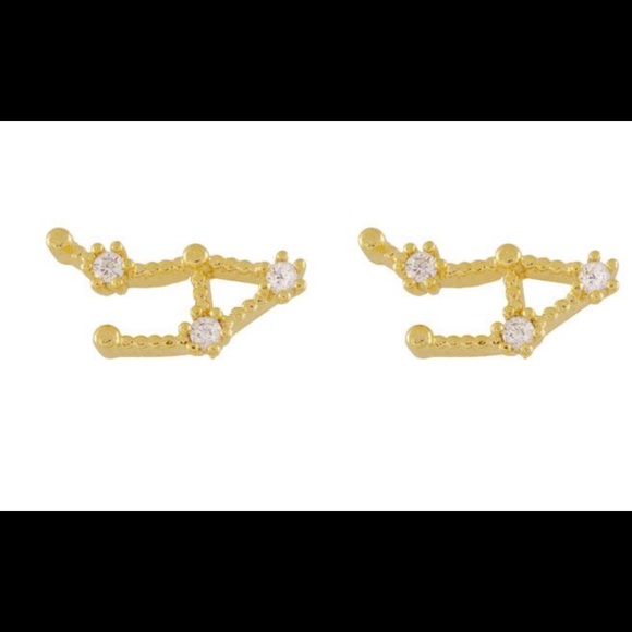 Wanderlust & Co. Zodiac Constellation Earrings,NWT - Picture 2 of 8