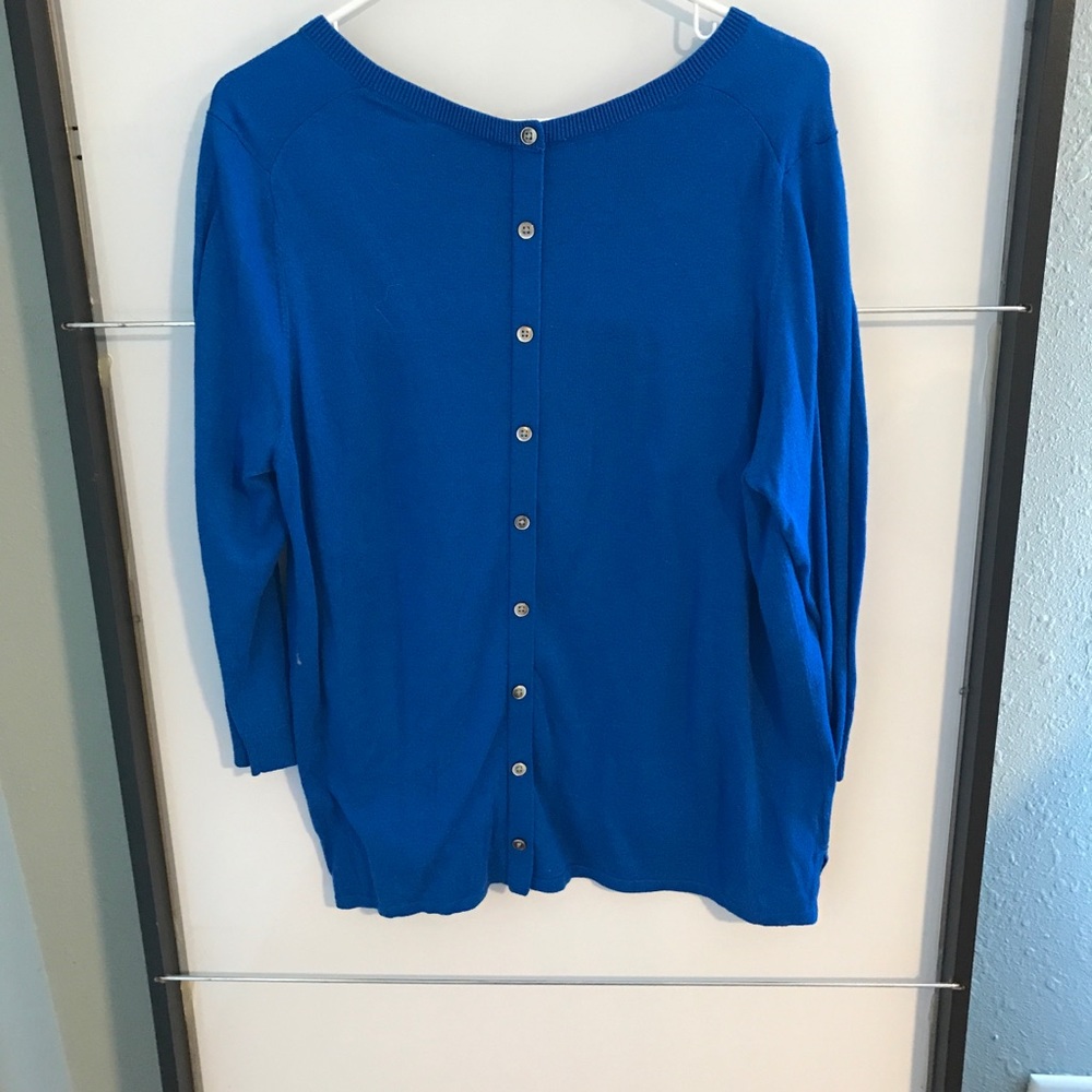 Button Back Sweater