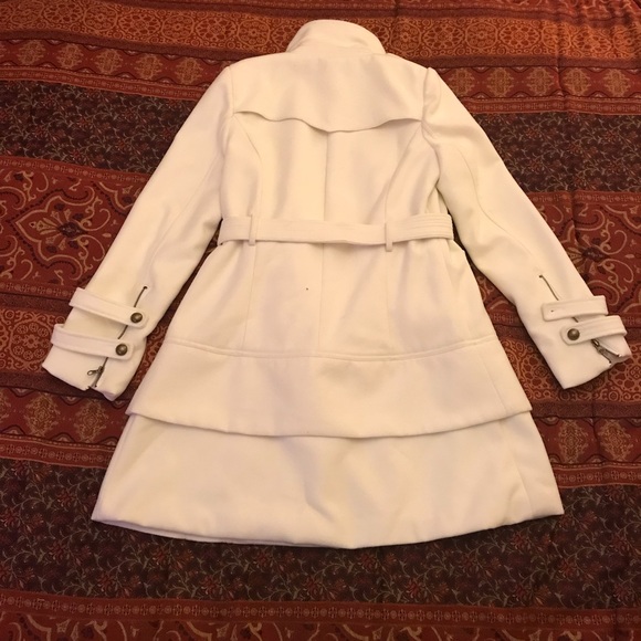 ❄️Winter White XOXO Peacoat❄️ - Picture 2 of 3