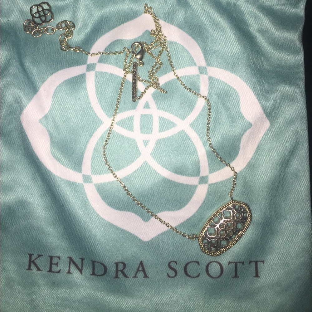 Kendra Scott mixed metal necklace