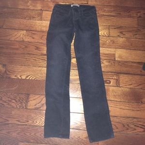 Girls corduroy navy Abercrombie