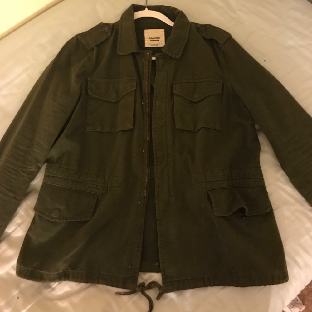 Mango military style jacket