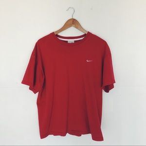 Red Nike Tee