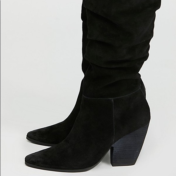 FREE PEOPLE Jessie Over the Knee Slouch BOOTS NEW - Picture 7 of 8