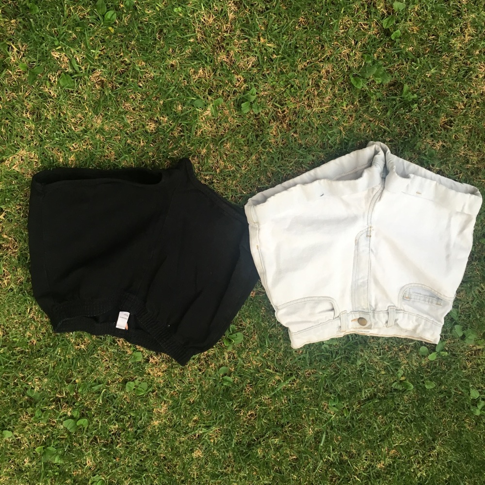 American Apparel High-Waist Shorts Bundle