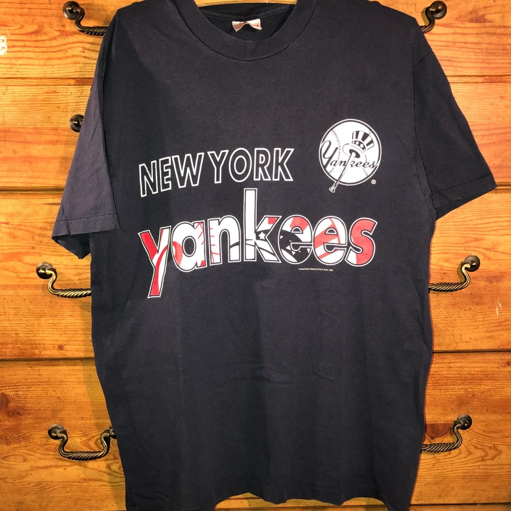 Vintage 90s New York Yankees Tshirt Sz L