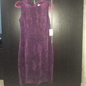 💜 Calvin Klein Suede Mini Dress 💜