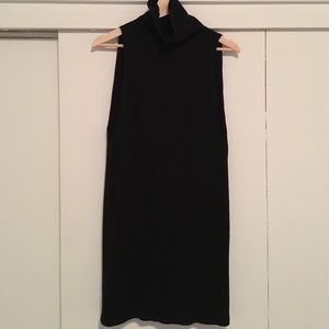 Reformation Black Cowl Neck Mini