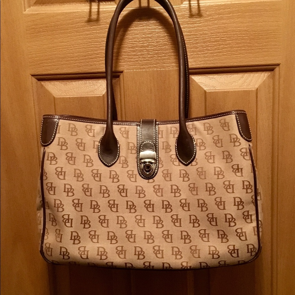 Dooney & Bourke Canvas Retro Buckle Bag