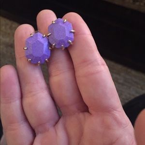 Kendra Scott Morgan studs lavender