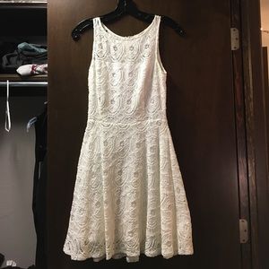 Beautiful white lace dress