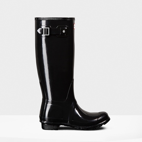 Hunter Original Tall Gloss Rain Boots - Picture 3 of 6