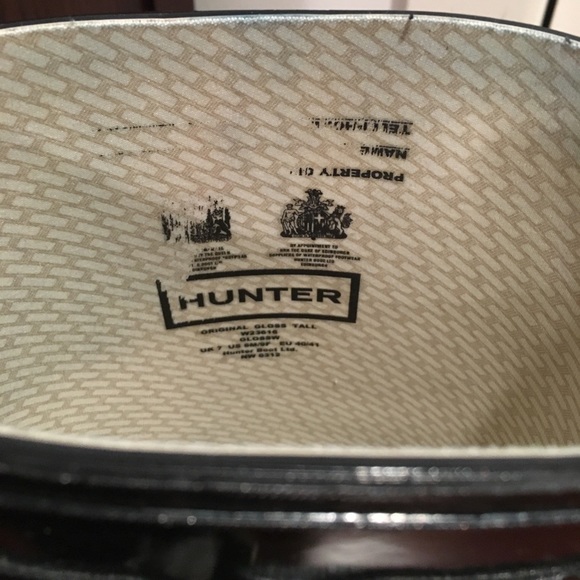 Hunter Original Tall Gloss Rain Boots - Picture 4 of 6