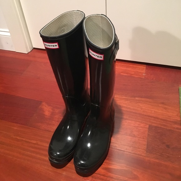 Hunter Original Tall Gloss Rain Boots - Picture 5 of 6