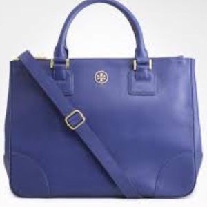 Authentic Tory Burch 2 top zip Handbag