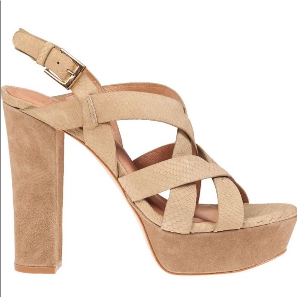 Joie Platform Inez Heels