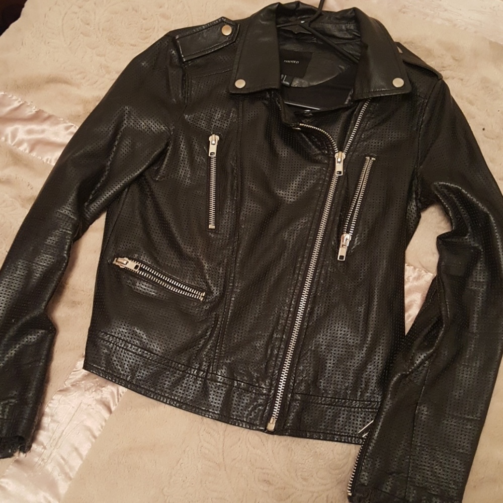 Forever 21 Black Biker jacket