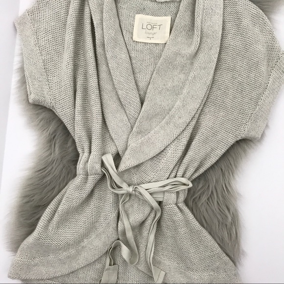 Light Gray LOFT Sweater