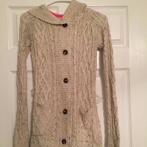 Juniors hooded Sweater