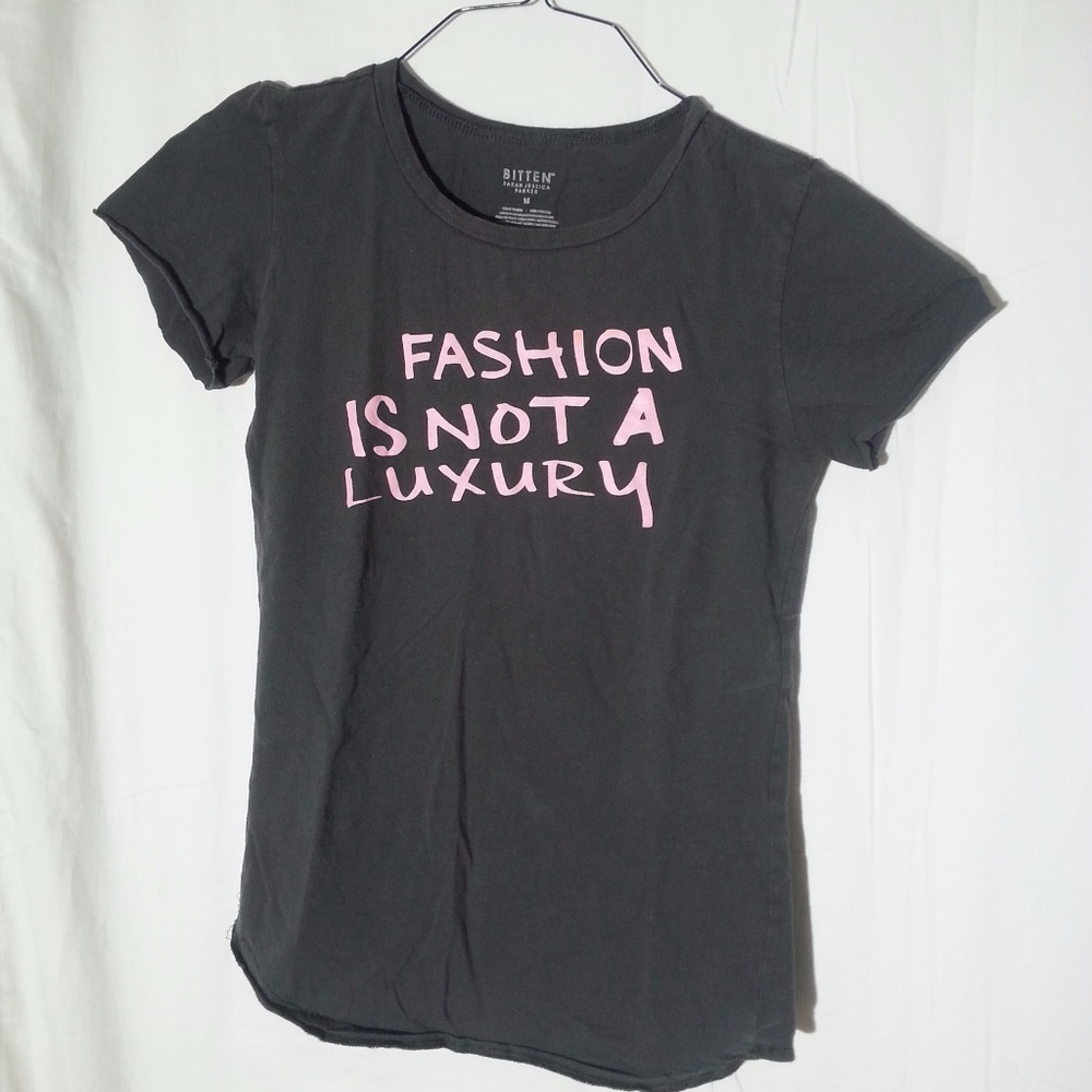 Fashion is not a Luxury t-shirt Bitten S