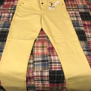 Yellow Gap Pants