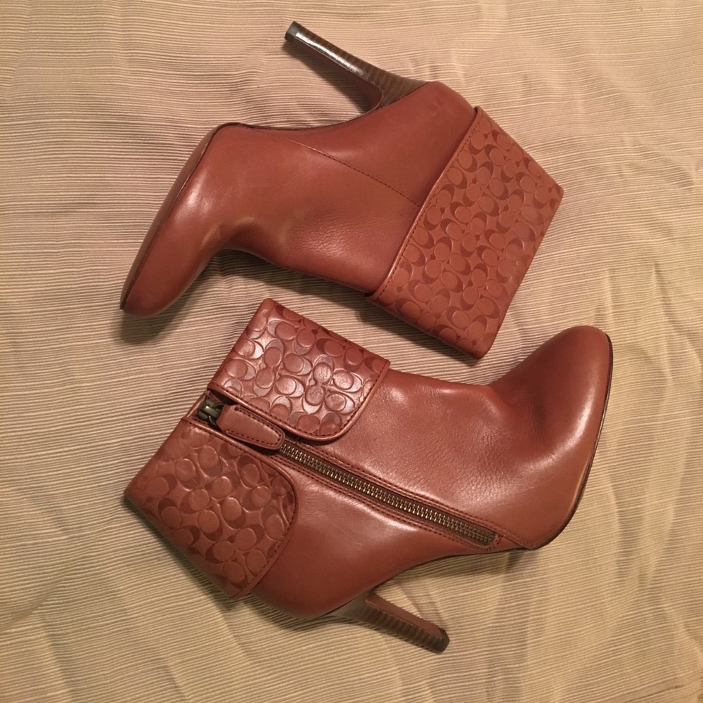 Coach heeled bootie Ankle Boot