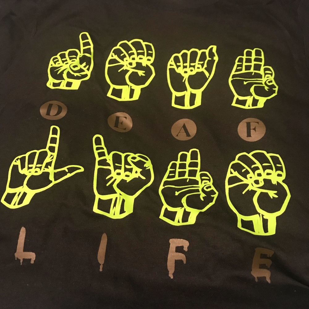 π₯π₯DEAF LIFE T-Shirts π₯π₯π₯ - Picture 3 of 7