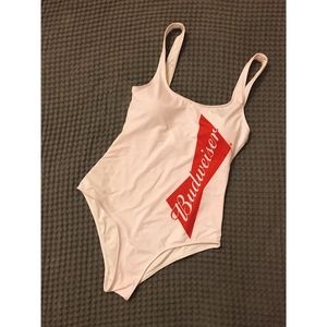 Budweiser One Piece Bathing Suit