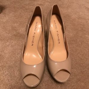 Marc Fisher peeptoe heels