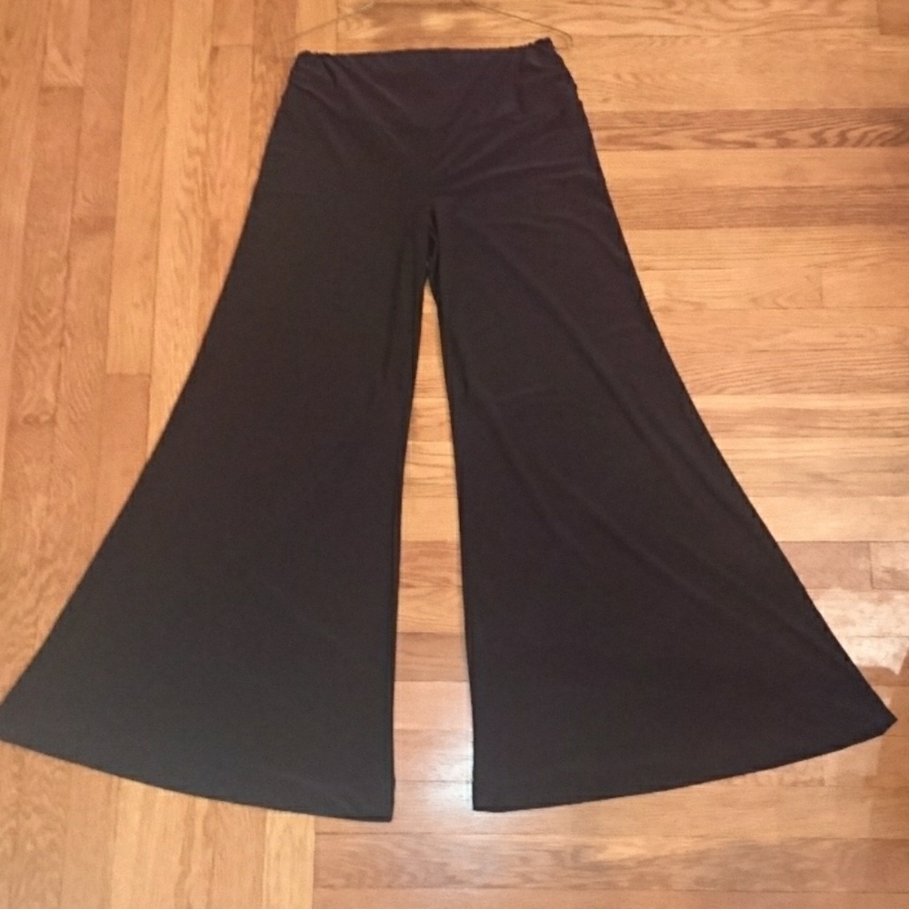 Black Gaucho Dress Pants