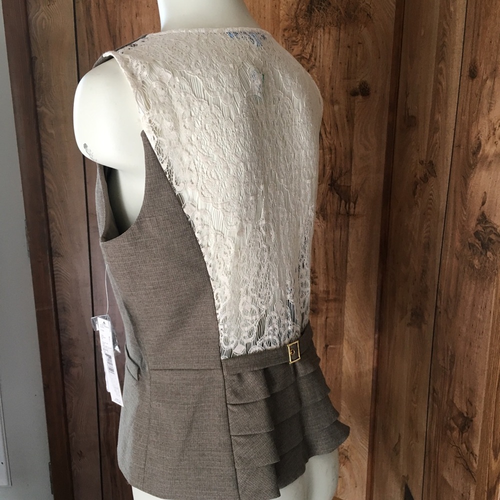 Antonio Melanie Vintage Glam Vest - Sz 8 NWT