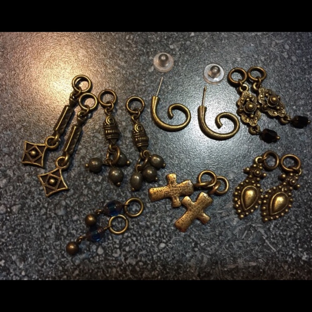 Lenny and Eva Earrings Charms